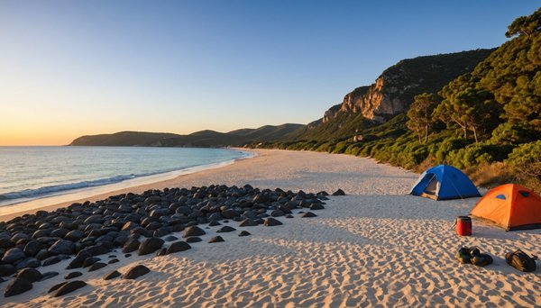 Top destinations pour camper près des plages du sud