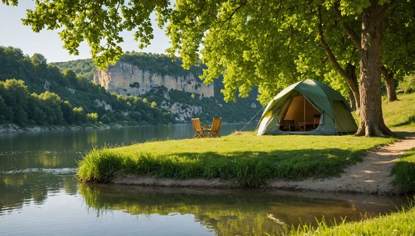 Bien choisir son emplacement de tente pour camper en dordogne